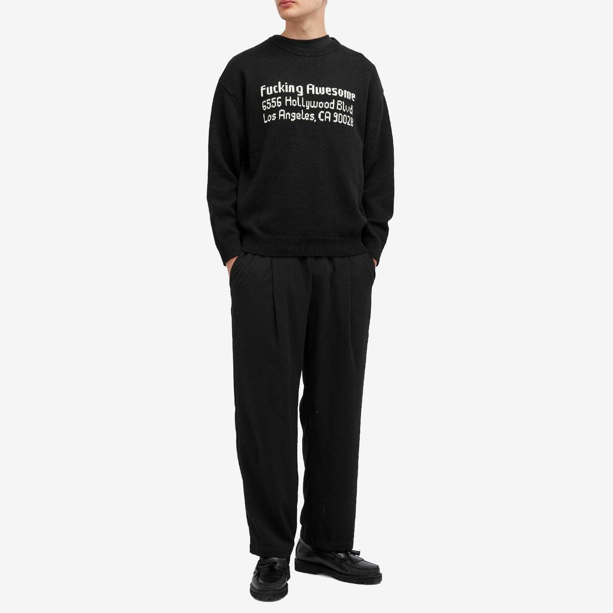 Fucking Awesome Men's FA Hollywood Jumper in Black