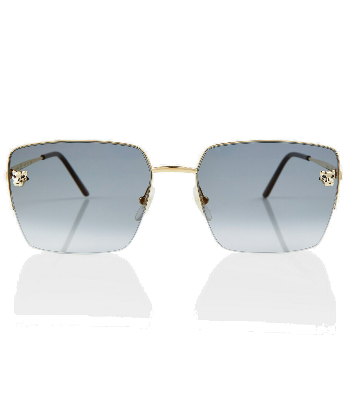 Photo: Cartier Eyewear Collection - Panthère de Cartier square sunglasses