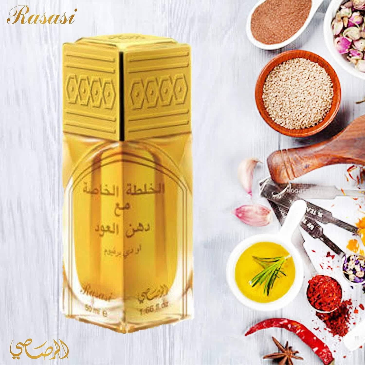 Rasasi Unisex Khaltat Al Khasa EDP Spray 1.7 oz Fragrances 614514103012