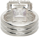 Hatton Labs Silver Crown Stone Ring