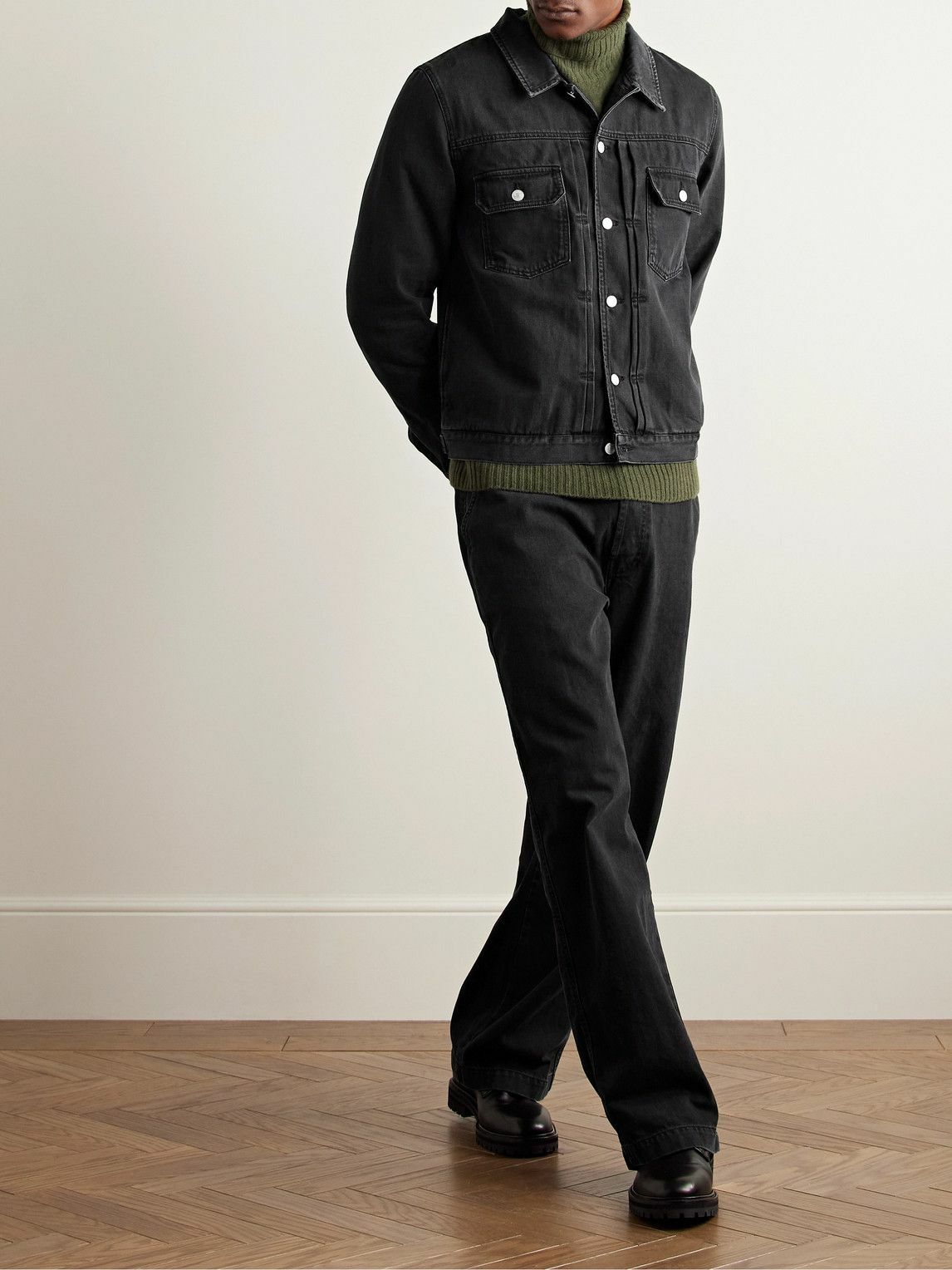 Officine Générale - Loick Denim Jacket - Gray