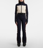 Moncler Grenoble Logo belted ski suit