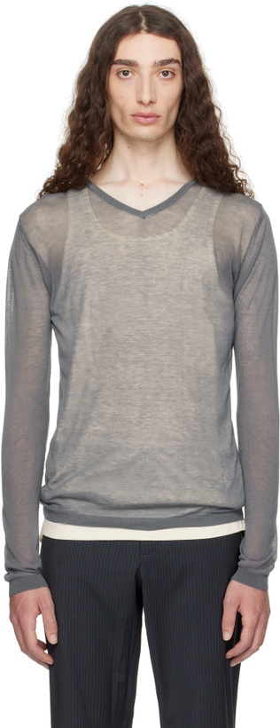 Photo: Paloma Wool Gray Losa Sweater