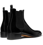 TOM FORD - Hainaut Patent-Leather Chelsea Boots - Black