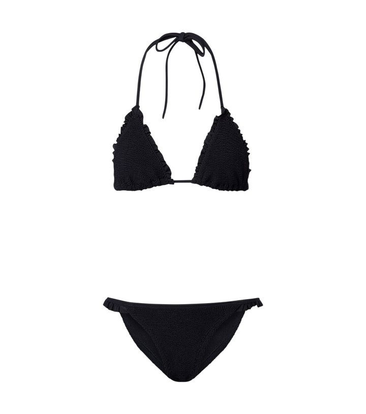 Photo: Hunza G Naomi ruffled bikini