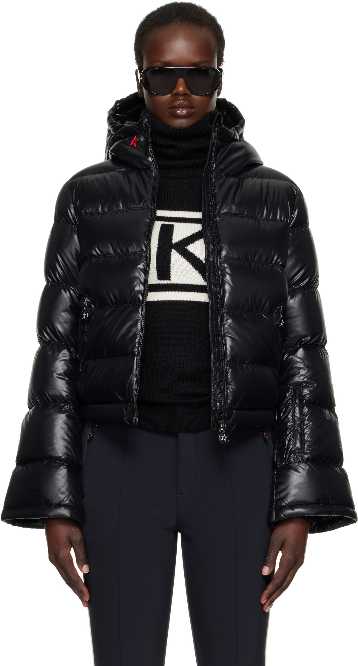 【関税込み】Perfect Moment アウターウェア Perfect Moment Pink & Red Zao Down Jacket Perfect Moment