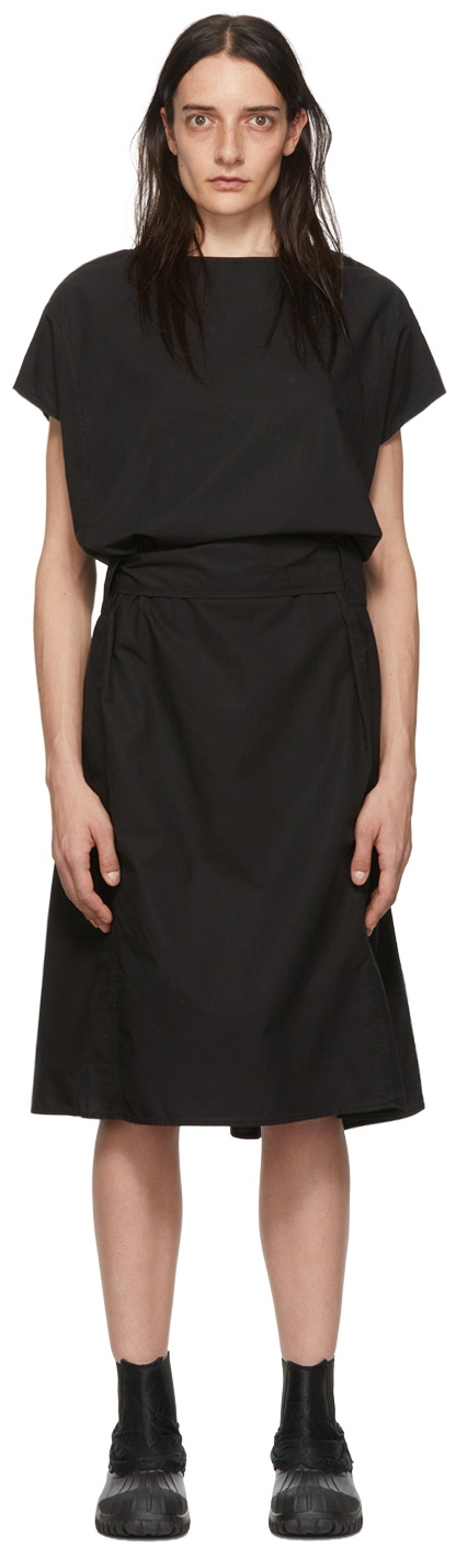 Toogood Black 'The Cheesemonger' Mini Dress Toogood