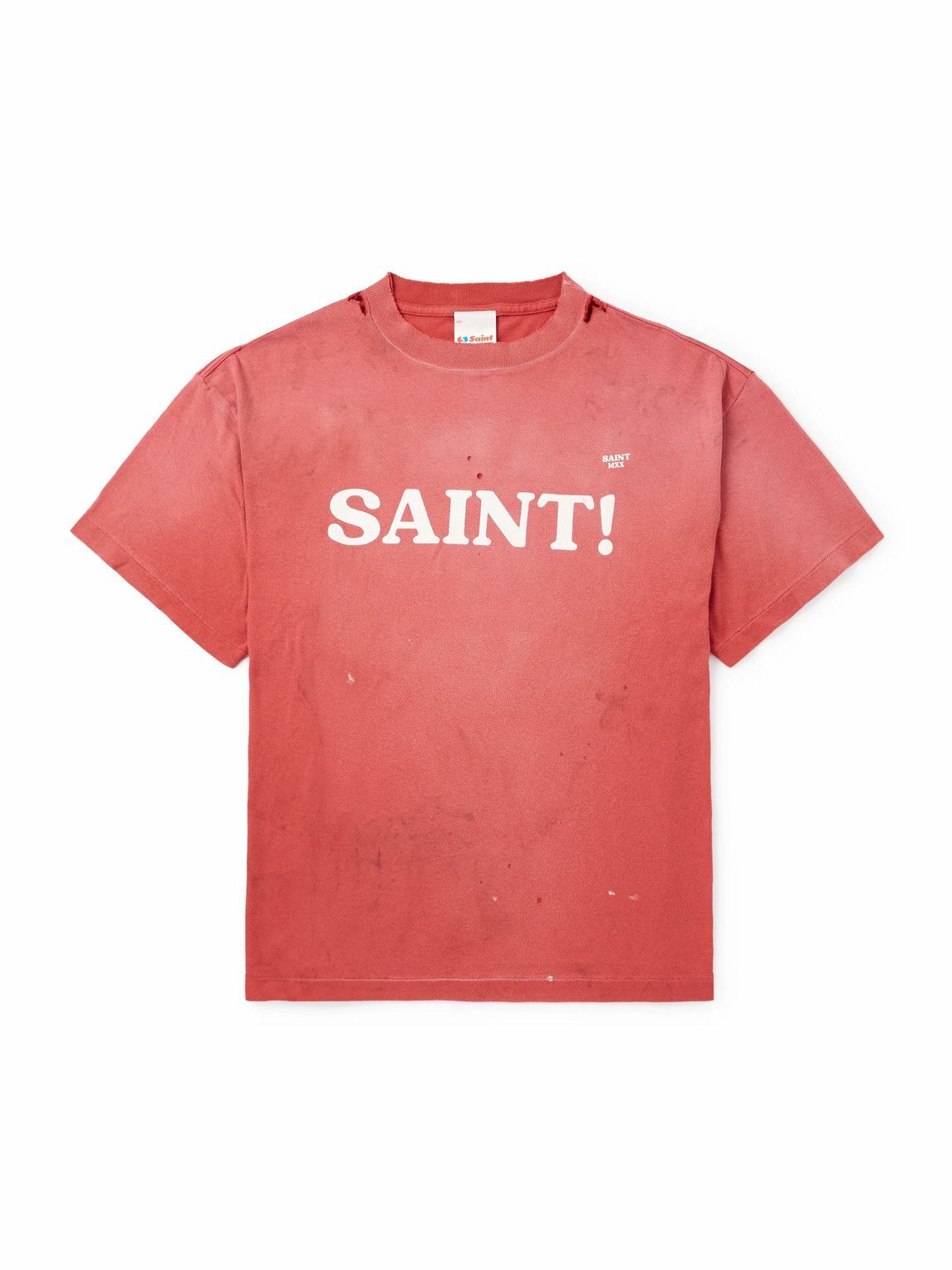 【希少】©SAINT Mxxxxxx × ONE PIECE OP_SS T-Shirt/Luffy SAINT Mxxxxxx One Piece T-Shirt Collaboration | Hypebeast