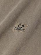 C.P. Company - Logo-Embroidered Cotton-Jersey T-Shirt - Brown