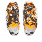 Nike ISPA Mindbody Sneakers in White/Total Orange