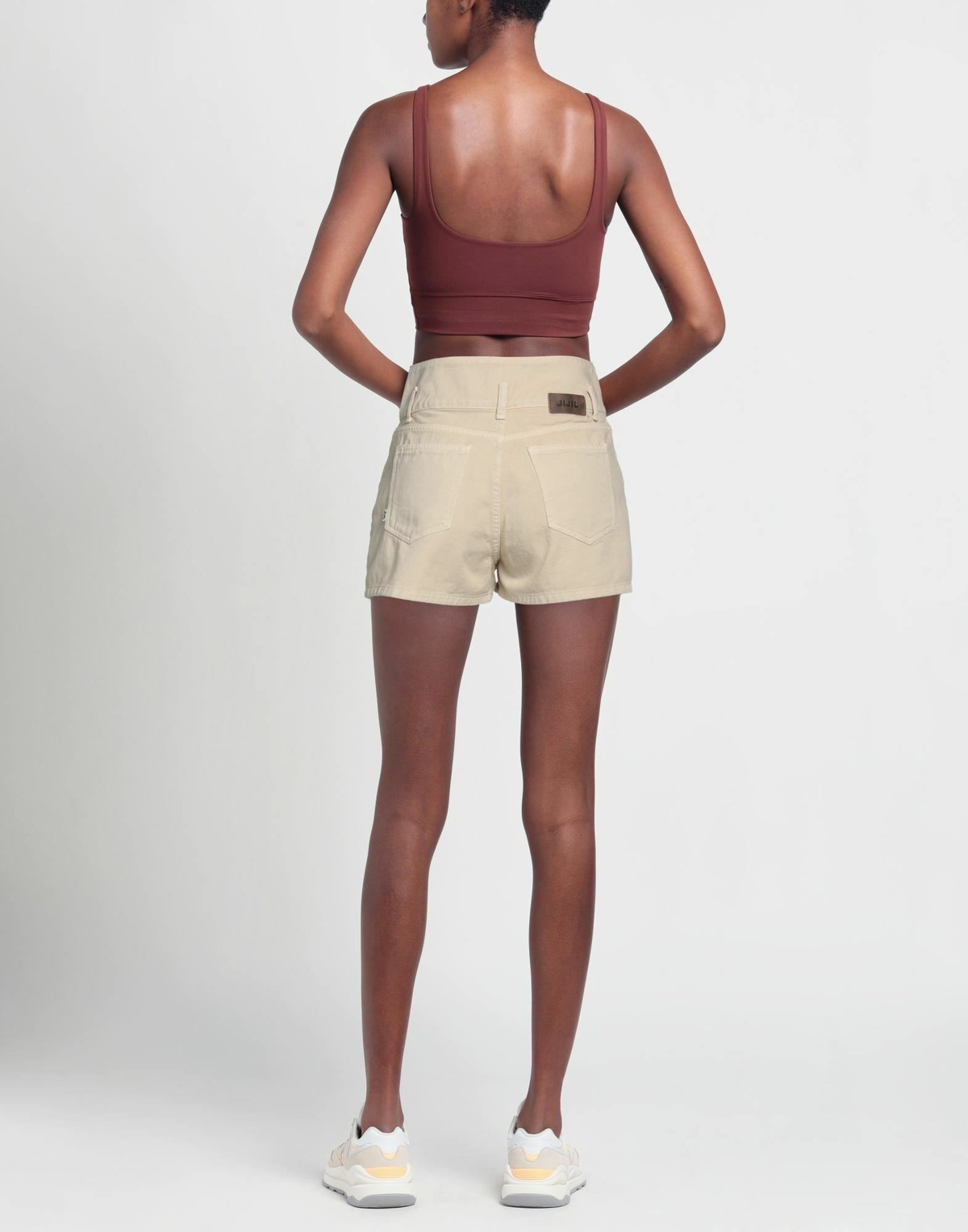 Jijil Womens Shorts & Bermuda Shorts in Beige