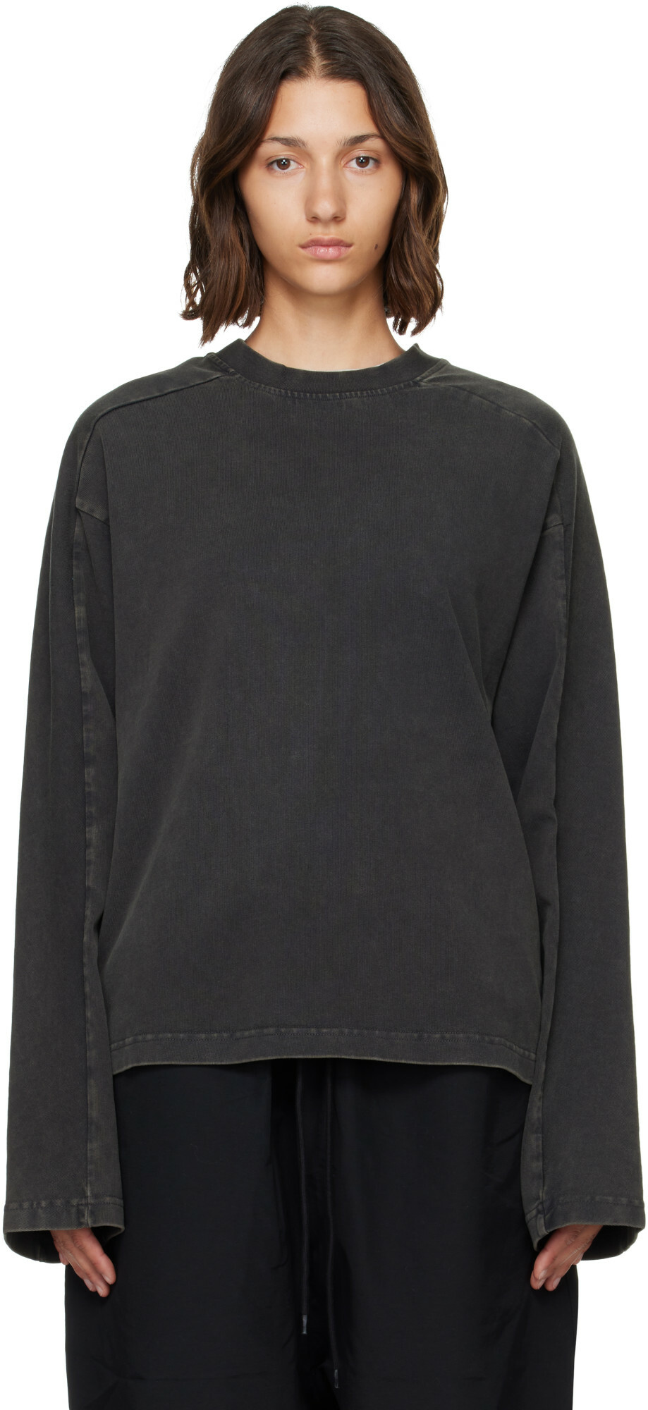 Entire Studios Black Heavy Long Sleeve T-shirt