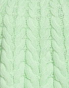 Free People Womens Sweater Light in Green