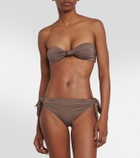 Saint Laurent - Bandeau bikini top