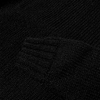 Inverallan Men's 1Z Shetland Crew Knit in Black