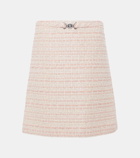 Versace Tweed miniskirt
