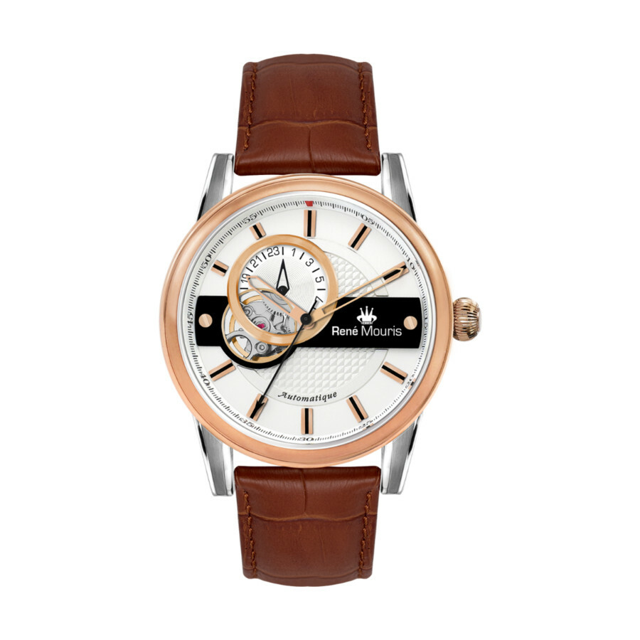 Rene Mouris Orion Automatic White Dial Mens Watch 70101RM3