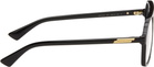 Bottega Veneta Black Slim Ribbon Glasses