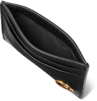 Gucci - GG Marmont Full-Grain Leather Cardholder with Money Clip - Black
