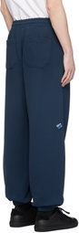 ADER error Navy Sig; TRS Tag 01 Sweatpants