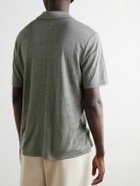 Rag & Bone - Johnny Linen Polo Shirt - Green