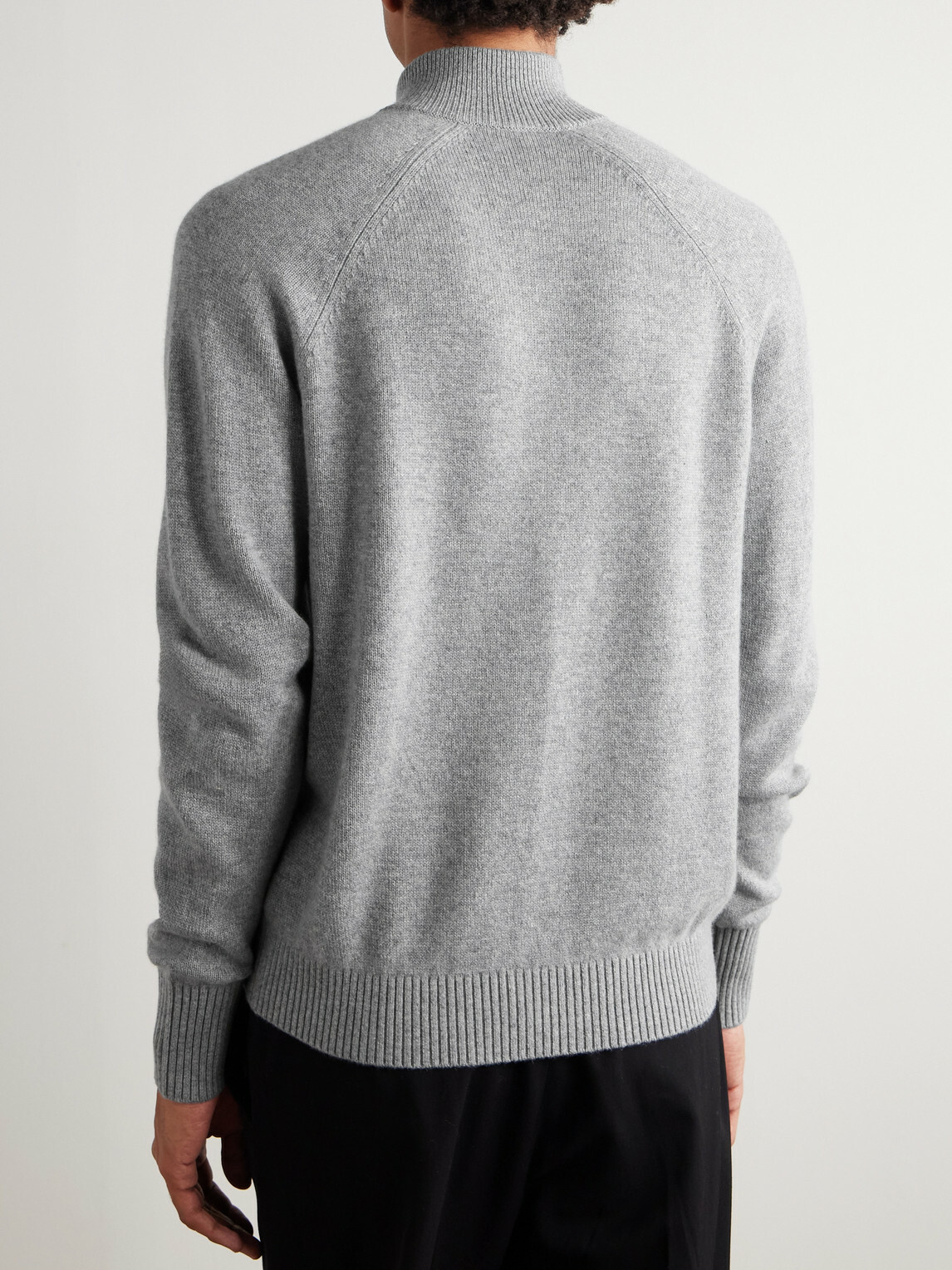 Sid Mashburn - Cashmere Half-Zip Sweater - Gray