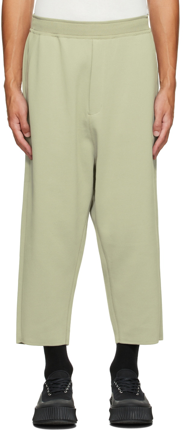 CFCL Beige Milan Rib Sarrouel Trousers CFCL