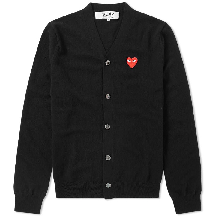 Photo: Comme des Garcons Play Red Heart Cardigan