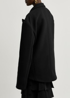 A.W.A.K.E Mode Crepe Blazer Black