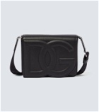 Dolce&Gabbana Medium logo leather crossbody bag