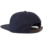 Pop Trading Company - Appliquéd Cotton-Ripstop Baseball Cap - Blue