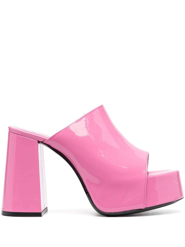 Photo: BY FAR - Brad Patent Leather Mules