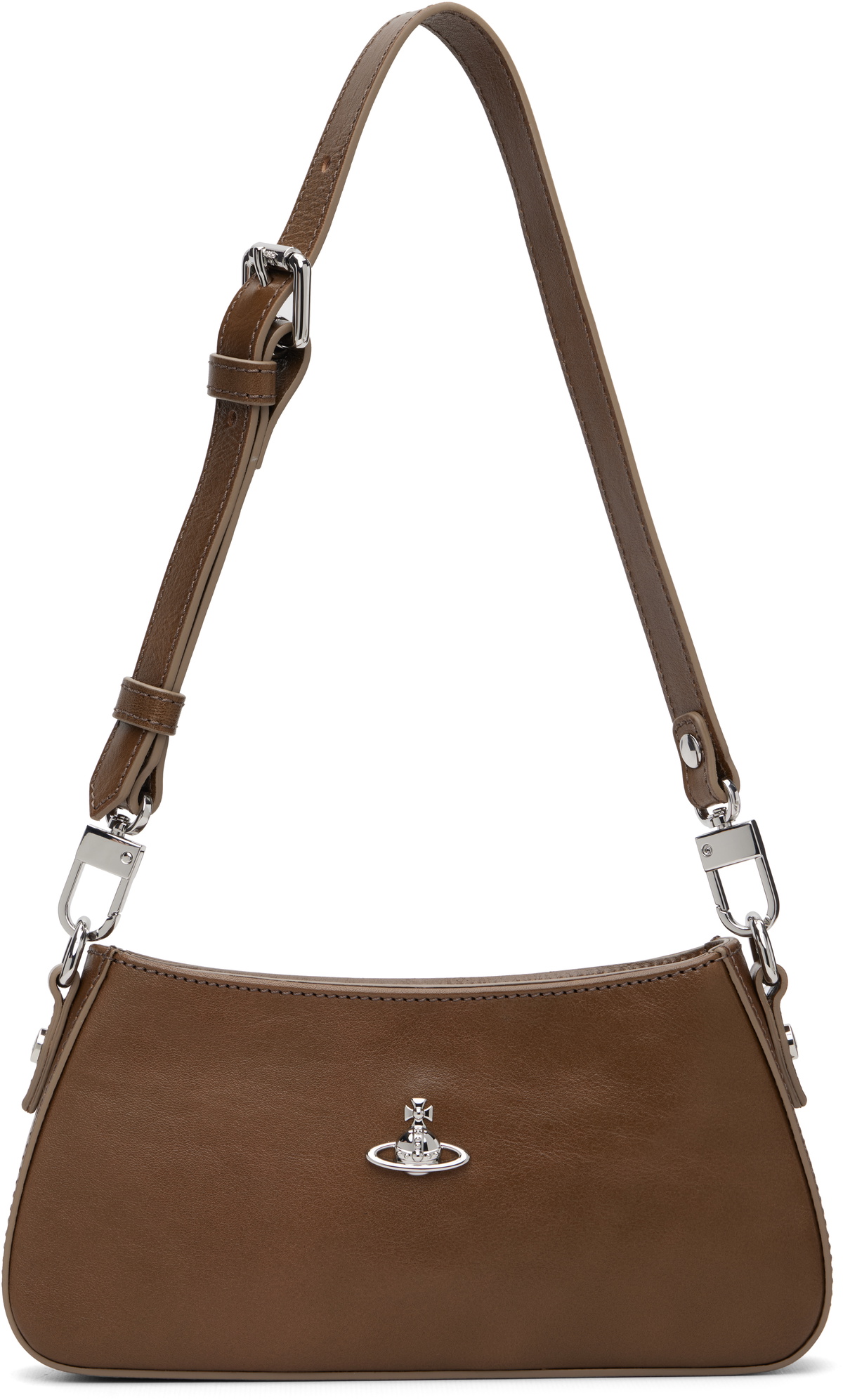 Vivienne Westwood Brown Tasha Shoulder Phone Bag Vivienne Westwood