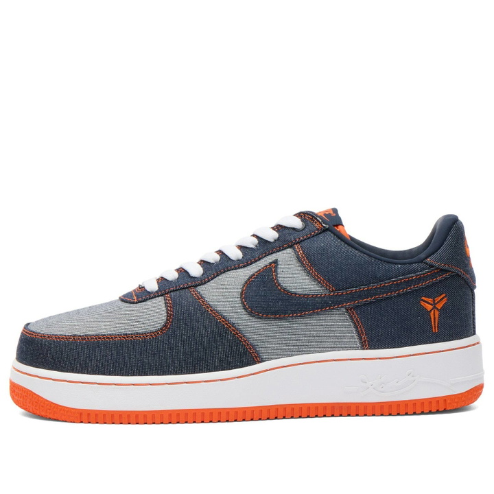 Photo: Nike Men's Air Force 1 Low Protro Sneaker in Obsidian/Orange/White