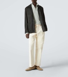 Le Kasha Dared cashmere half-zip sweater