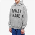 Human Made Men's Logo Popover Hoody in Grey