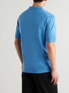 Sunspel - Slim-Fit Sea Island Cotton Polo Shirt - Blue