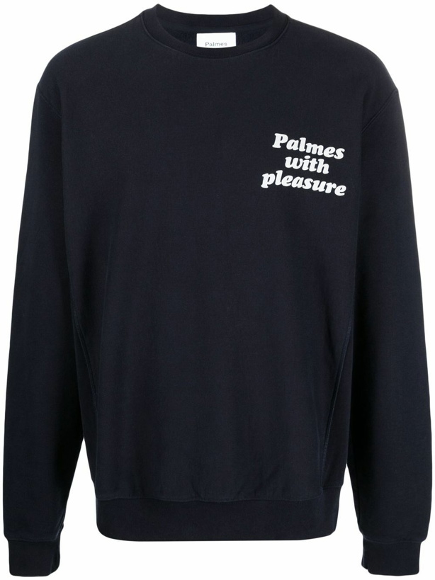 Photo: PALMES - Logo Organic Cotton Sweatshirt