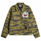 ICECREAM Men's Tiger Stripe Work Jacket in Camo