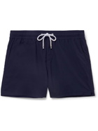 ATALAYE - Fregate Short-Length Swim Shorts - Blue
