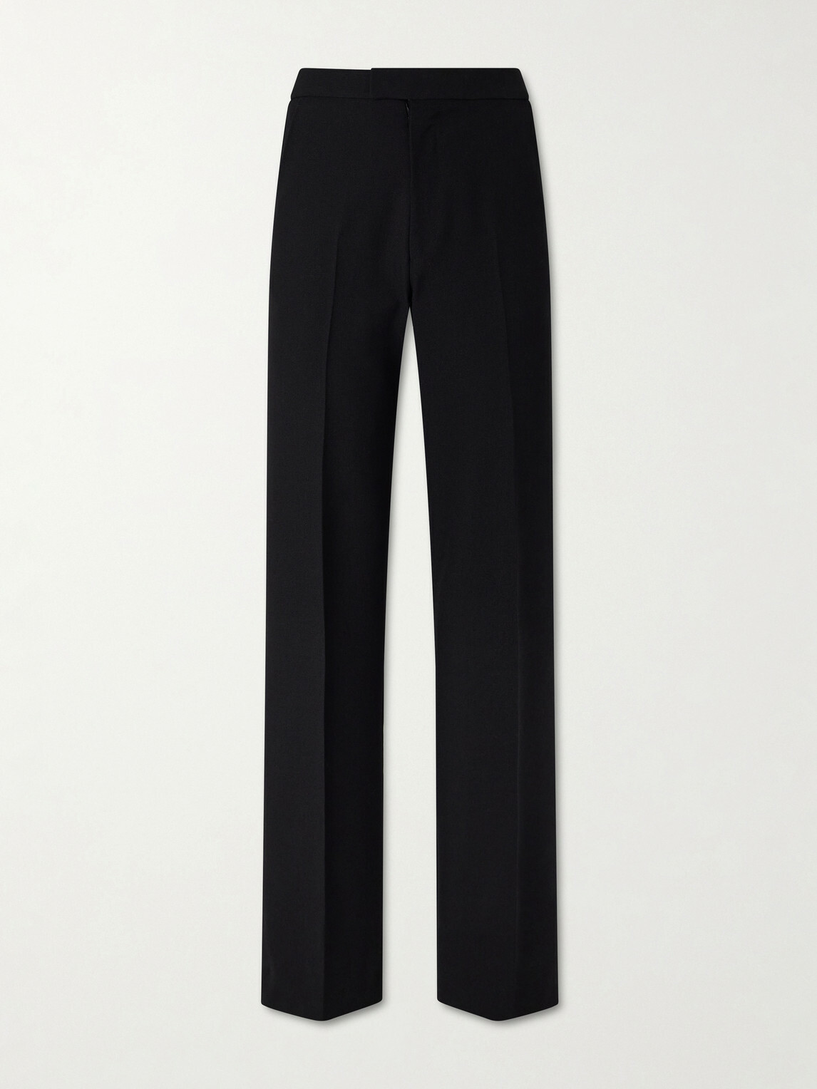 TOM FORD - Straight-Leg Wool Trousers - Black