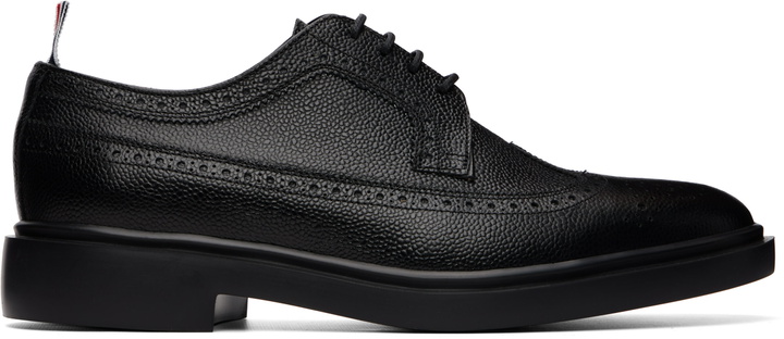 Photo: Thom Browne Black Pebble Grain Longwing Brogues