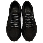 Wooyoungmi Black Suede Runner Sneakers