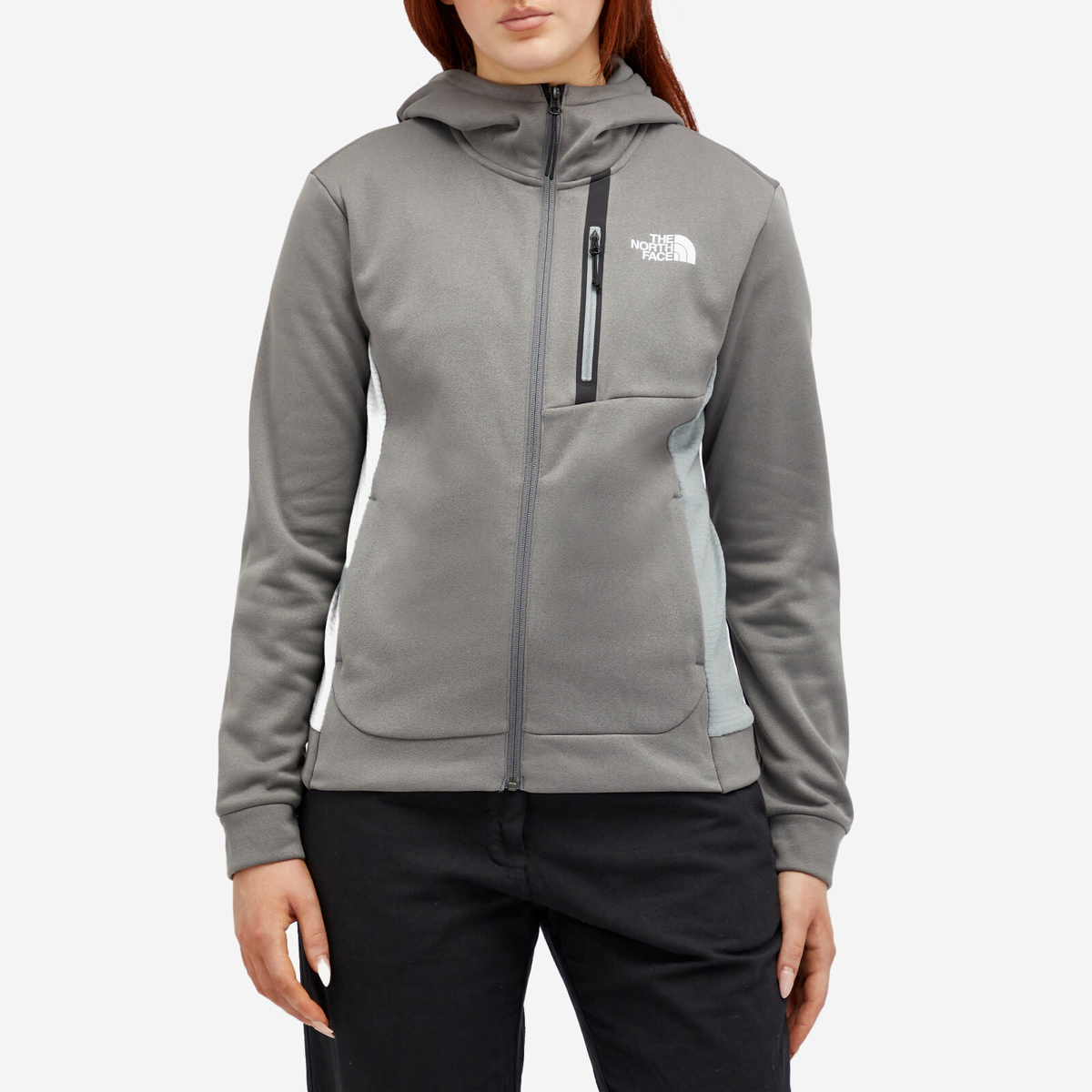 The North Face Women's Ma Fz Fleece in Smoked Pearl The