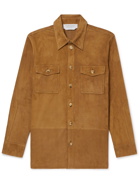 Gabriela Hearst - Lucas Suede Overshirt - Brown