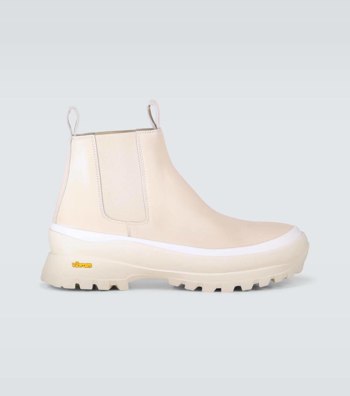 Jil Sander Leather boots with Vibram® platform