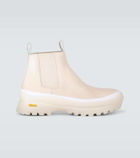 Jil Sander Leather boots with Vibram® platform