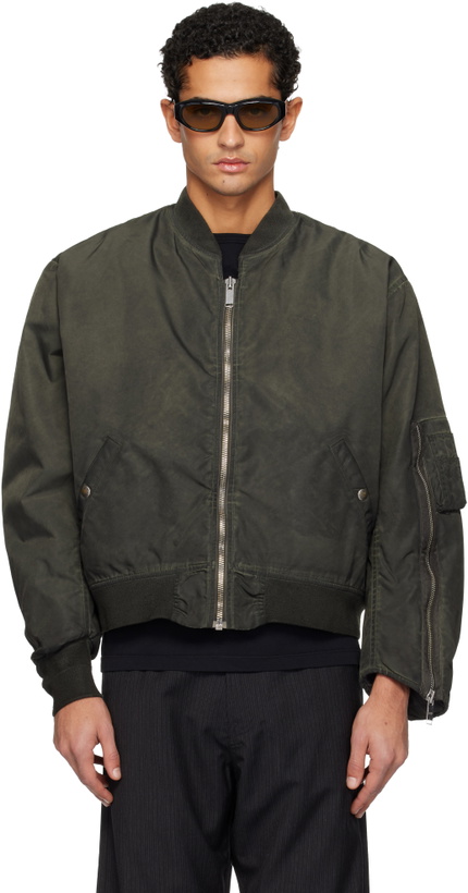 Photo: 424 Black Military Bomber Jacket