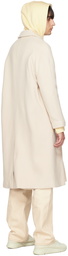 Axel Arigato Beige Robe Wrap Coat