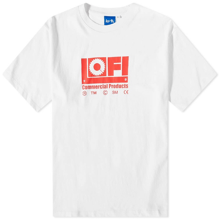 Photo: Lo-Fi Men's Hardwear T-Shirt in White